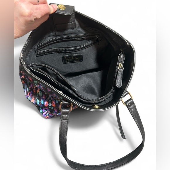 Nicole Miller Vibrant Multicolor Shoulder Bag - Picture 6 of 9